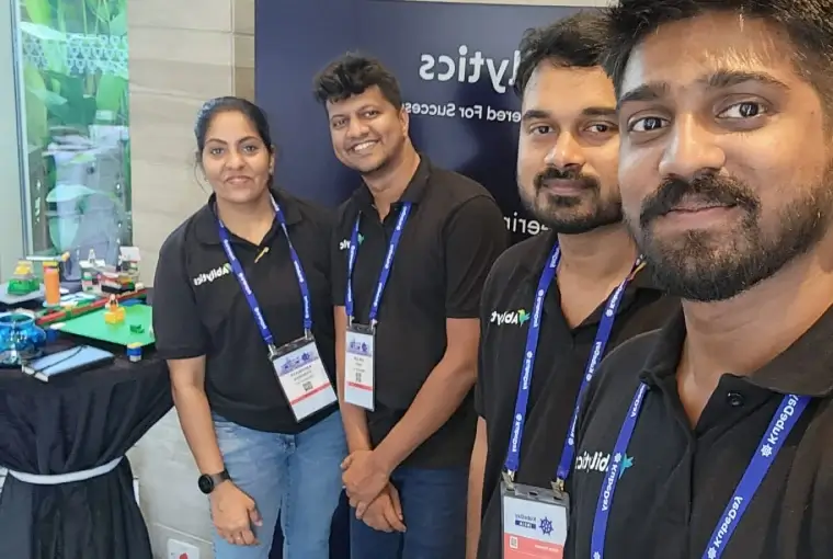 Abilytics team at Kube Day Bengaluru